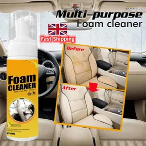 Multi-purpose Foam Cleaner Car Seat Carpet Interior Home Cleaning Foam Spray - Picture 1 of 9
