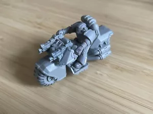 Warhammer 40k 2nd Edition COMPLETE Space Marine Attack Bike Oldhammer Oop - Picture 1 of 4