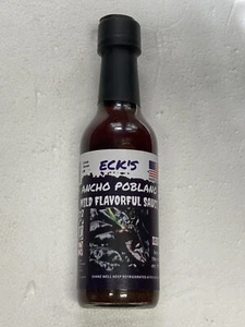 ECK’S ANCHO POBLANO Mild Flavorful Pepper Sauce 5 oz Bottle Great on Salads - Picture 1 of 2
