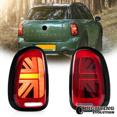 КРАСНЫЕ задние фонари VLAND для BMW Mini Cooper Countryman R60 2011-2016 годов выпуска с последовательными фарами - Изображение 1 из 4