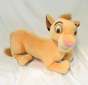 Disney Lion King Simba Plush Toy Stuffed Animal Large, 2002 Hasbro 18" - Picture 1 of 6
