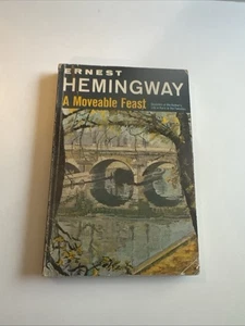 A Moveable Feast, Ernest Hemingway 1964 Vintage Paperback Scribner Paris Memoir - Picture 1 of 10
