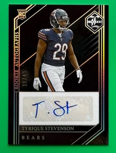 2023 Panini Limited - Rookie Autographs #215 Tyrique Stevenson #18/49 Auto Bears - Picture 1 of 3