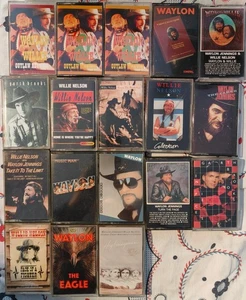 Job Lot of 18 Country and Western Cassette Tapes - Picture 1 of 1
