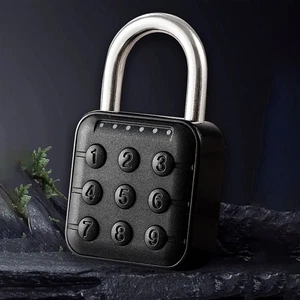 Waterproof Digital Code Lock Resettable Padlock Travel Luggage Gym Lockers - Picture 1 of 11