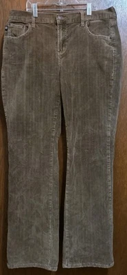 Pantalones Z Cavaricci Mujer Talla 14 Pana Marrón Y2K Acampanados Informales De Colección Foto 1 de 4