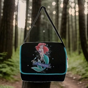 Neu Disney Arielle kleine Meerjungfrau Kuriertasche Buchtasche Fitnessstudio Windel Schultertasche  - Bild 1 von 6
