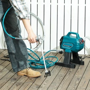 Airless Paint Sprayer, Motorized Paint Sprayer for Exterior and Interior Use - Picture 1 of 11