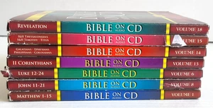 Bible on Audio CD Lot (7 Vols) New Testament KJV – Matthew to Revelation - Picture 1 of 24