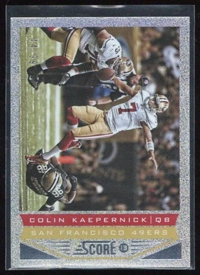 2013 Score Colin Kaepernick #186 44/99 Football San Francisco 49ers - Image 1 of 2