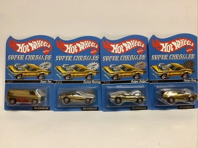 Hot Wheels RLC 2010 Super Chromes Rewards Cars Set of 4 - Image 1 of 4