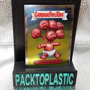 Cubo de basura 2023 niños GPK cromo serie 6 base Lotta Carlotta 249b casi nuevo B5 - Imagen 1 de 2