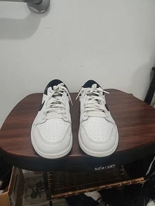 Nike Air Jordan 1 Low weiß schwarz 553558 132 Herren Größe 12 - Bild 1 von 10