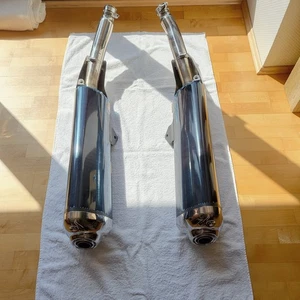 Neue Original komplett Doppel Auspuffanlage für Suzuki GSX 1300 R Hayabusa  - Bild 1 von 9