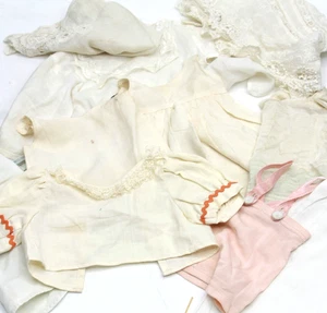 Alte PUPPEN Bekleidung Puppenkleidung Leinen antikes Puppenzubehör Puppensammler - Bild 1 von 20