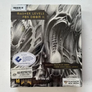Master Levels for DOOM II PC Game CD-ROM Big Box Sealed New Read - Picture 1 of 7