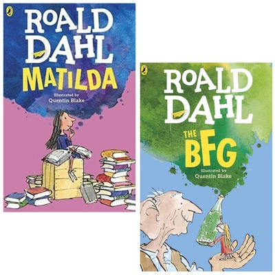 Matilda & The BFG 2 Book Set by Roald Dahl  - Image 1 of 3