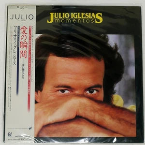 JULIO IGLESIAS MOMENT OF LOVE EPIC 283P400 Japan VINYL LP - Picture 1 of 2