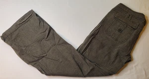 CHARLOTTE RUSSE Dark Green Cotton/Rayon Low / Mid Rise Wide Leg Pants, size 11 - Picture 1 of 8