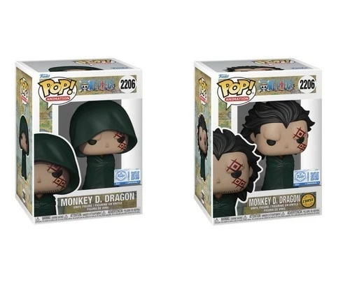 IN HAND Funko Pop 2206 One Piece Monkey D. Dragon PR Chase - Photo 1/1