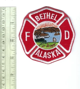 Bethel (Unorganized Borough) AK Alaska Fire Dept. patch - NEW! *Clothback* - Picture 1 of 1