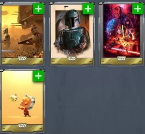 [DIGITAL] Topps Star Wars - Card Trader Illustrated 26 W27 - Grey - Pick - Picture 1 of 1