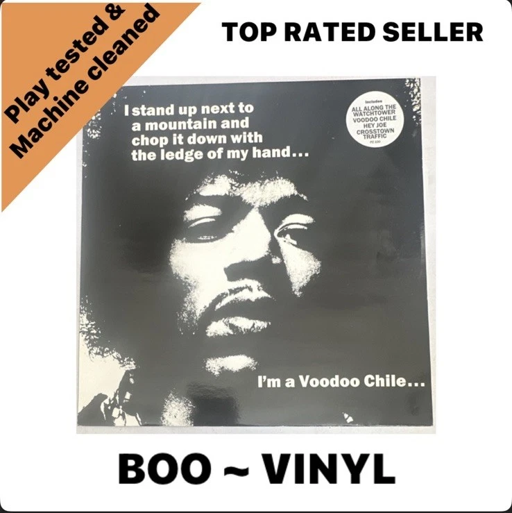 The Jimi Hendrix Experience All Along the Watchtower Voodoo Chile 12” Vinyl VG+ - Image 1 of 4