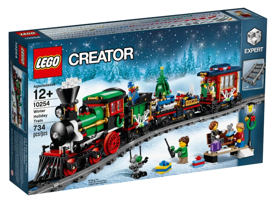 LEGO 10254 Winter Holiday Train (2016, Retired) Christmas Winter Village Set NEW - Image 1 of 4
