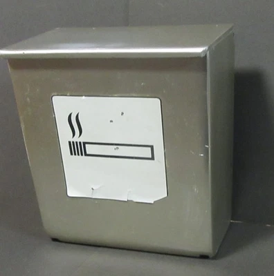 Original Klappaschenbecher DB Deutsche Bundesbahn Aluminium massiv Eisenbahn - Bild 1 von 4