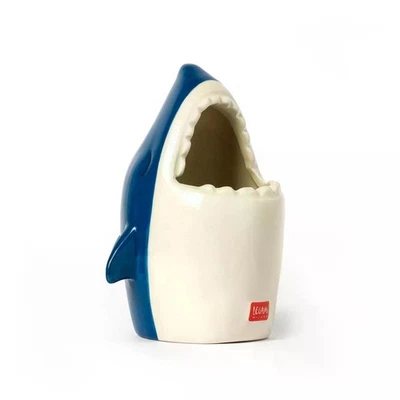 Legami Keramik-Stiftehalter Hai - Desk Friends Shark Pen Holder - Bild 1 von 3