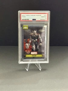 2024 Topps Chrome Marvel Refractor #32 Thor PSA 10 - Bild 1 von 2