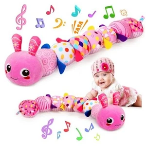 Baby Toys 0-6 6-12 Months, Sensory Music Animal Stuffed Toy for 0 1 2 3 4 5  - Picture 1 of 7