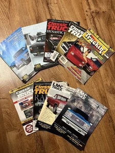 Lot of 9 Assorted Truck Magazines 87’ - 21’ Truckin Classic Trucks LMC Chevy - Bild 1 von 1