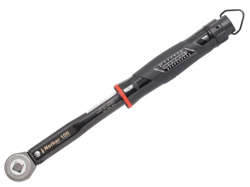 Norbar - 100 Adjustable Dual Scale Ratchet Torque Wrench 1/2in Drive 20-100 Nm - Image 1 of 1