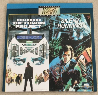 Laserdisc - Colossus Forbin Project - Silent Running DOUBLE FEATURE - Very Good - Image 1 of 2