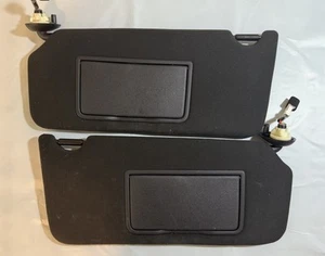2014-2020 Acura RLX Sun Visor driver & passenger set (Black) - Picture 1 of 4