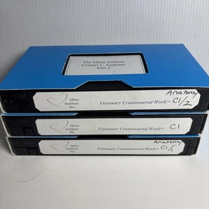 Milne Institute Visionary Craniosacral Work VHS Set Cranial 1 Anatomy Tested - Bild 1 von 9