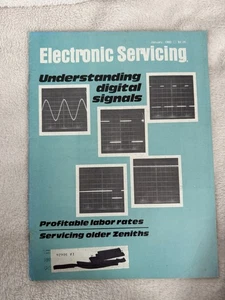 Electronic Servicing Understanding Digital Signals January 1980 Vintage Magazine - Picture 1 of 6