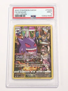 POKEMON SWSH FA/GENGAR 2022 ORIGINE PERDUTA PSA 9 - Foto 1 di 2
