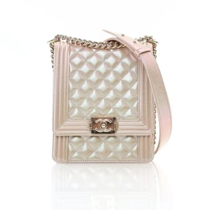 Chanel Iridescent Calfskin North South Boy Flap Bag - Picture 1 of 1