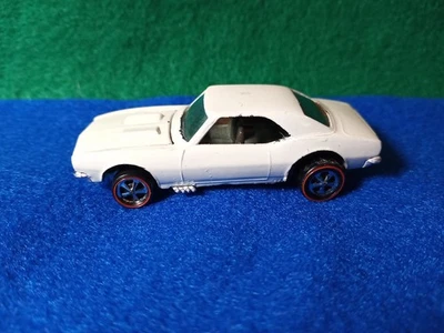 REDLINE HOTWHEEL RESTORED ENAMEL WHITE CUSTOM CAMARO. - Image 1 of 4