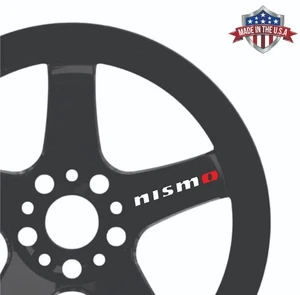 6 x Calcomanías de rueda Nismo blancas/rojas - Skyline GTR R32 R33 R34 R35 Silvia LMGT4 - Imagen 1 de 1