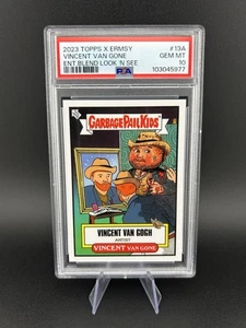 2023 Topps X Vincent Van Gogh (Gone) Artist GPK Garbage Paul Kids PSA 10 - Picture 1 of 3