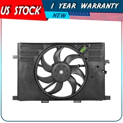 Engine Radiator Fan Assembly For 2017 2018 2019 2020 2021 Jeep Renegade - Image 1 of 4