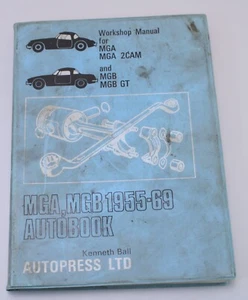 1955-69 MGA MGB Repair Manual Autobook - Picture 1 of 10