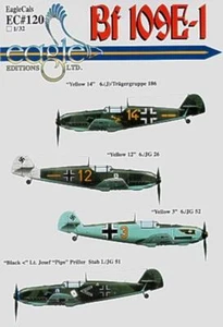 Eagle Cal 32120 1:32 Messerschmitt Bf-109E-1 Pt 1 - Picture 1 of 3