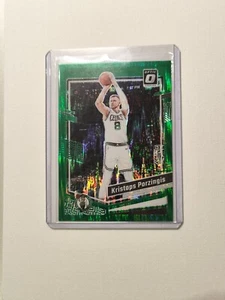 PANINI DONRUSS OPTIC 2023 KRISTAPS PORZINGIS GREEN SHOCK #120 . - Picture 1 of 2