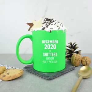 December Lockdown Birthday Mug Funny At Home Isolation Quarantine Him Her Gift - Picture 1 of 20