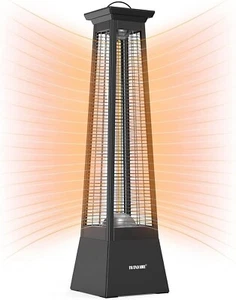 Maxkon 2000W Infrared Tower Heater 360°Carbon Fibre Instant Heat Indoor Outdo... - Picture 1 of 9