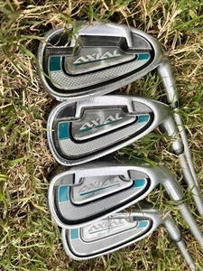 Ladies Tommy Armour Axial 5- 6-7-9 Iron Graphite Shaft RH - Picture 1 of 8